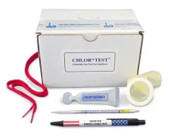 CHLOR*TEST byl vyvinut pro snadné použití a pro prevenci vnější a křížové kontaminace.