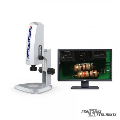 Priemyselný podsvietený koaxiálny video mikroskop VM500 - s automatickým ostrením