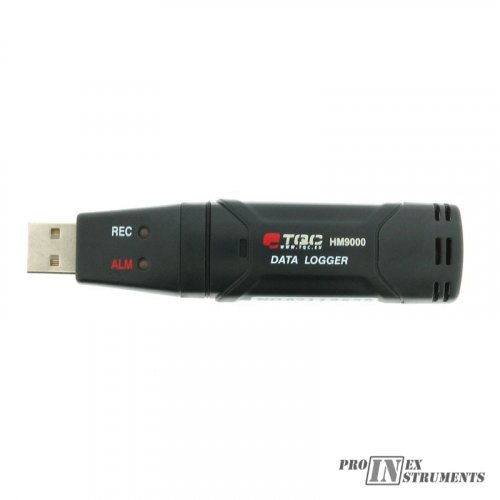 USB datalogger pre záznam teploty a vlhkosti prostredia
