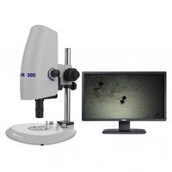 Průmyslový podsvícený koaxiální video mikroskop VM300